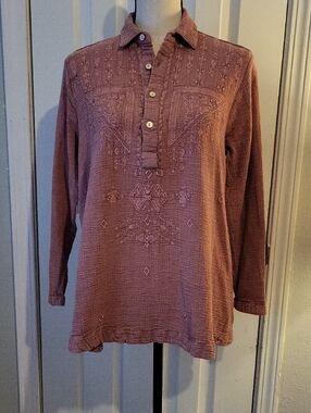 Kyla Seo Embroidered "McKenna Top